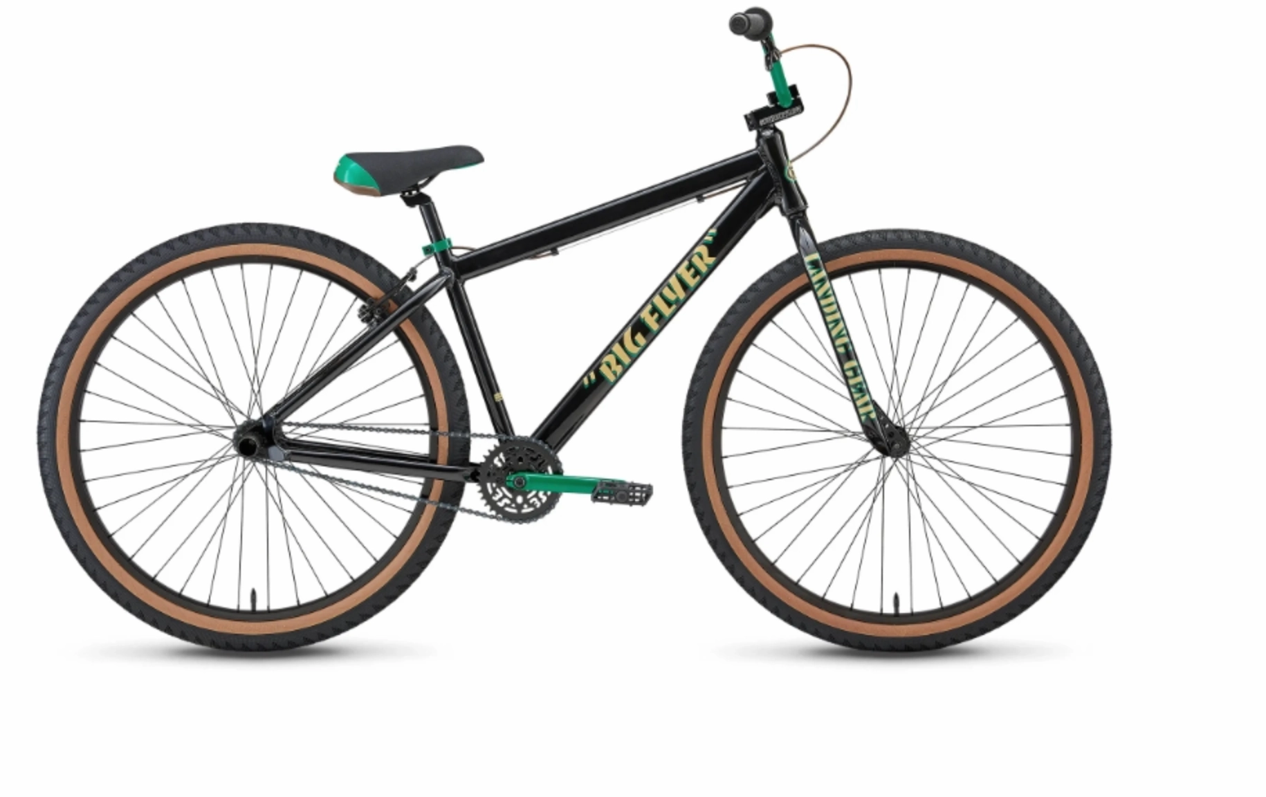 SE Bikes Big Flyer 29 BMX Bike Black 2024