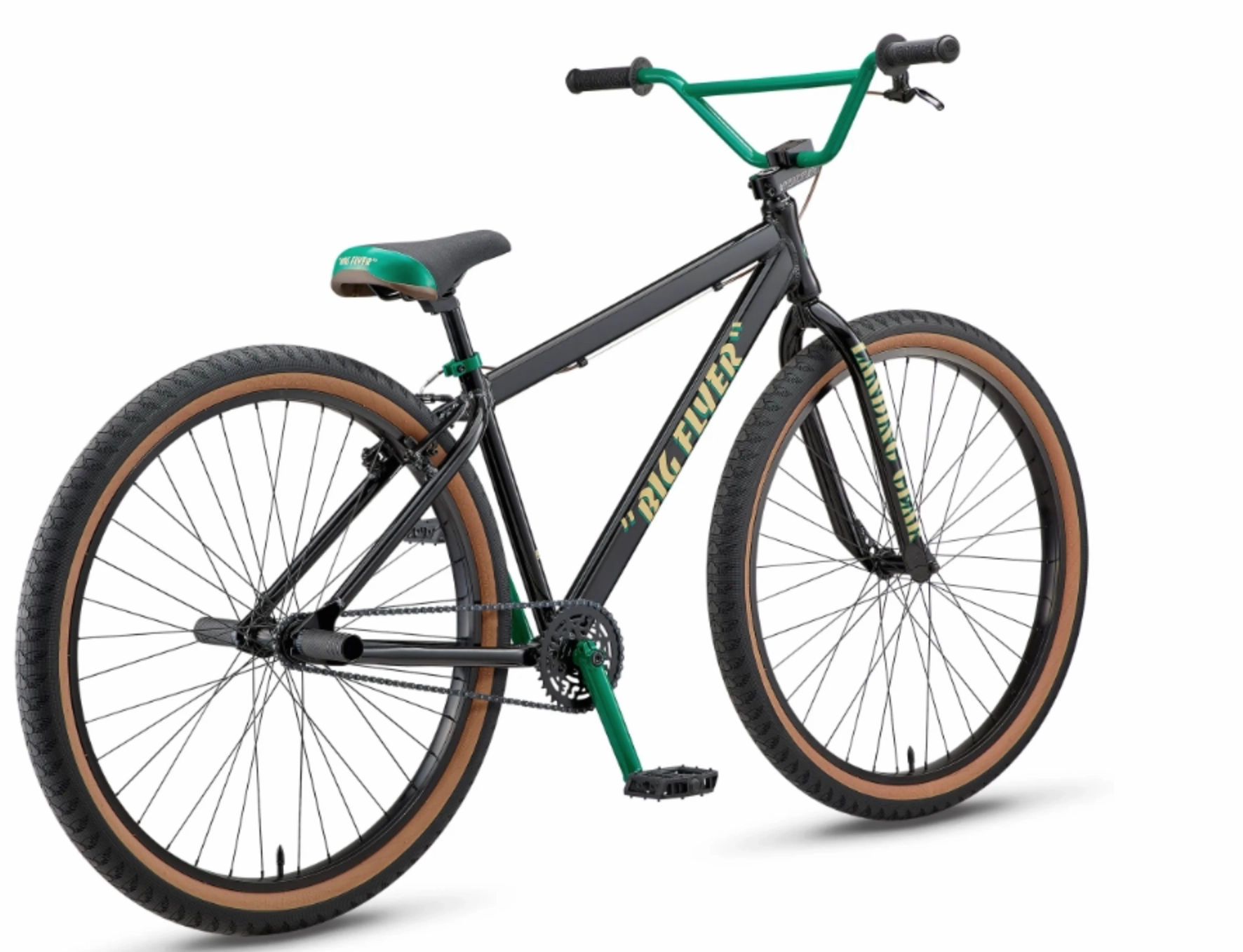 SE Bikes Big Flyer 29 BMX Bike Black 2024