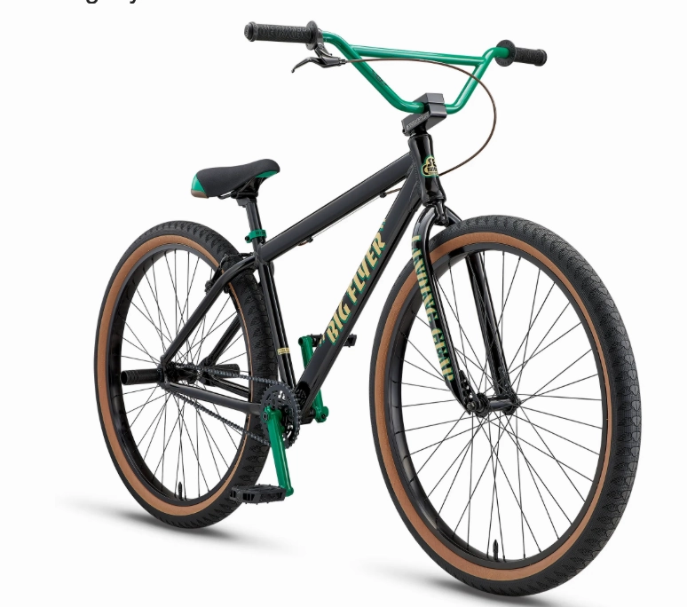SE Bikes Big Flyer 29 BMX Bike Black 2024