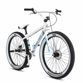 SE Bikes Maniacc Flyer 27.5  BMX Bike Arctic White 2024