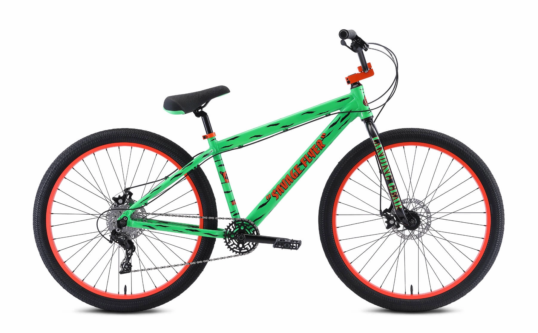 SE Bikes Savage Flyer 27.5 BMX Bike Ravaging Green