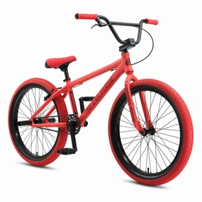 SE Bikes So Cal Flyer 24 BMX Bike Matte Red 2024