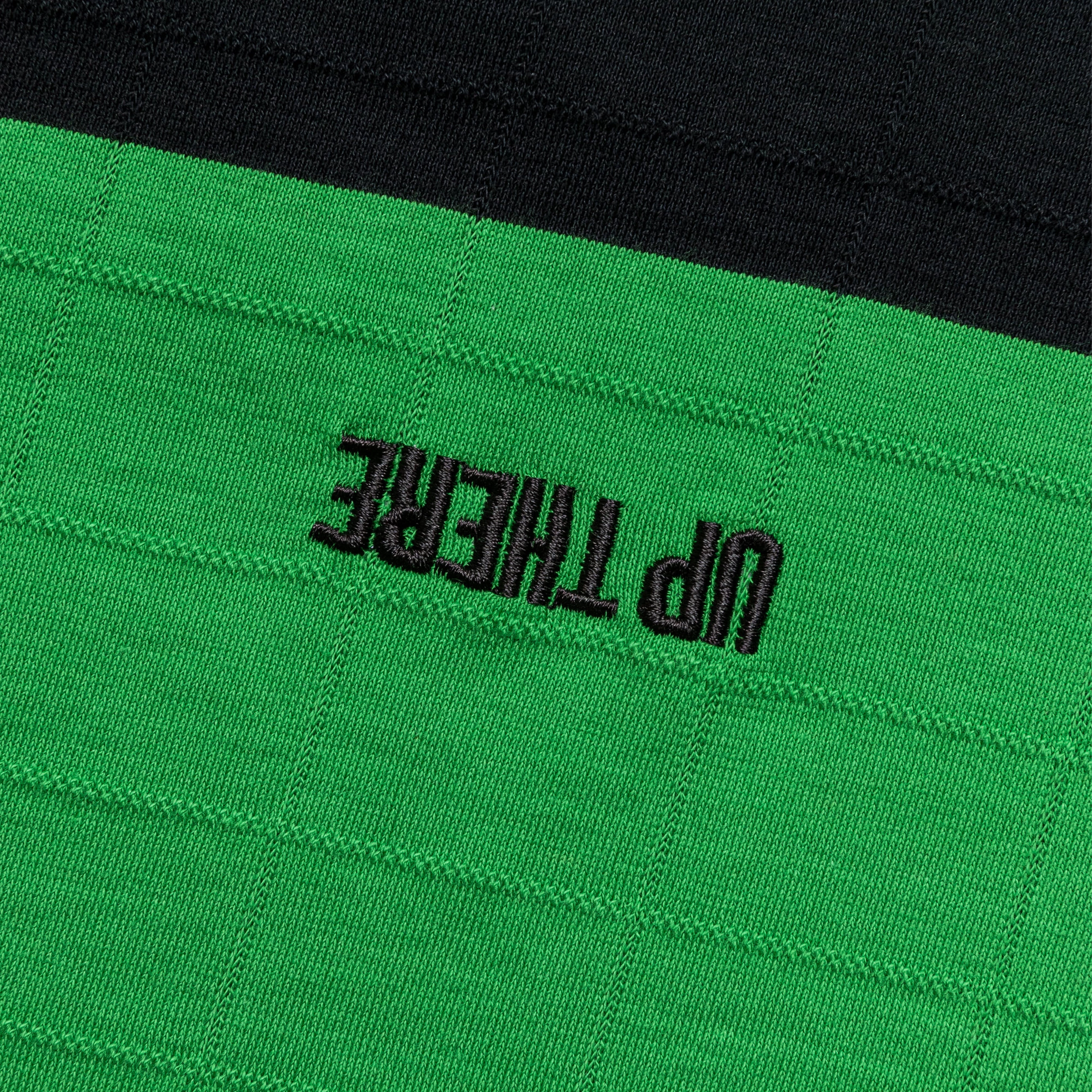 T-Shirt x UP THERE - Black/Fern Green