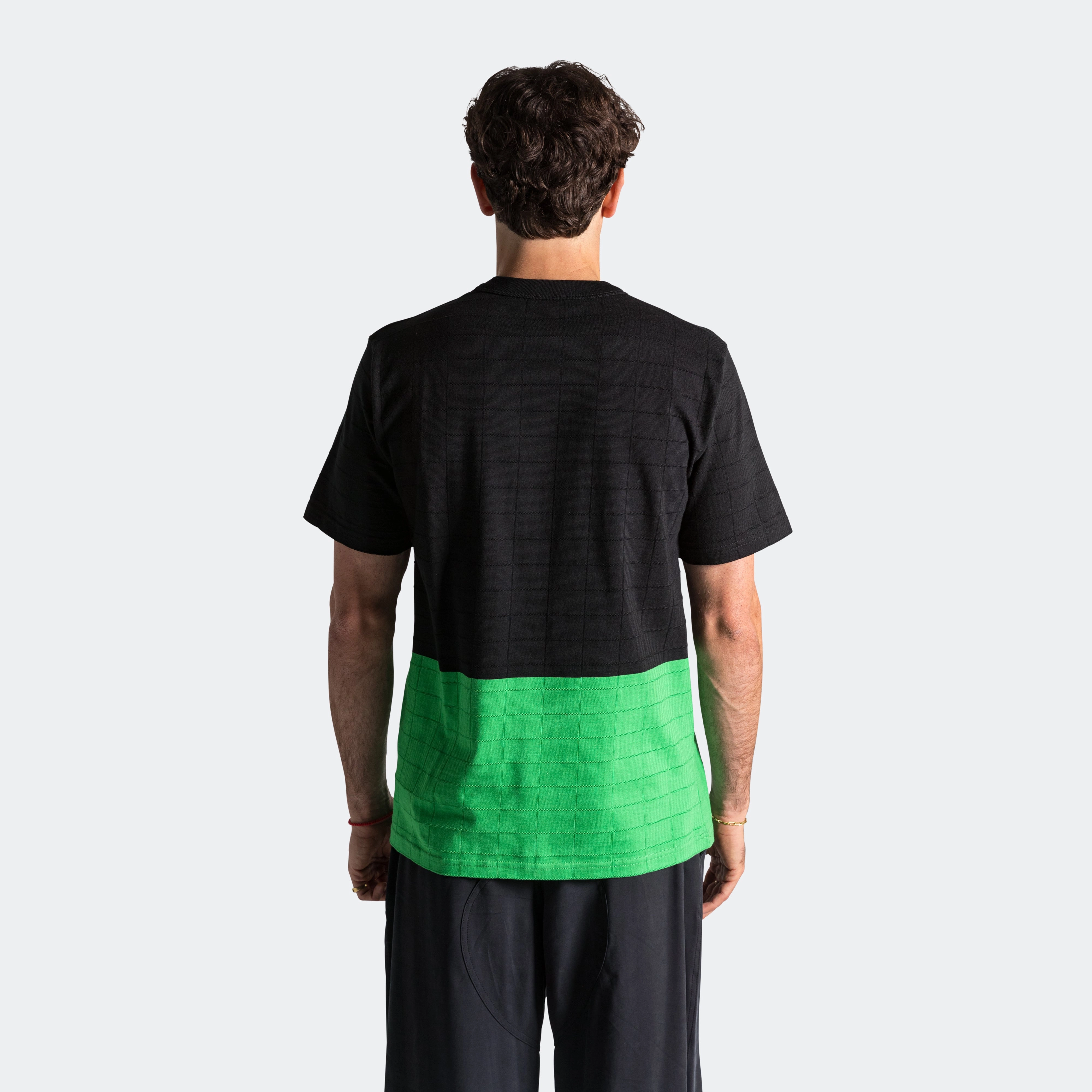 T-Shirt x UP THERE - Black/Fern Green