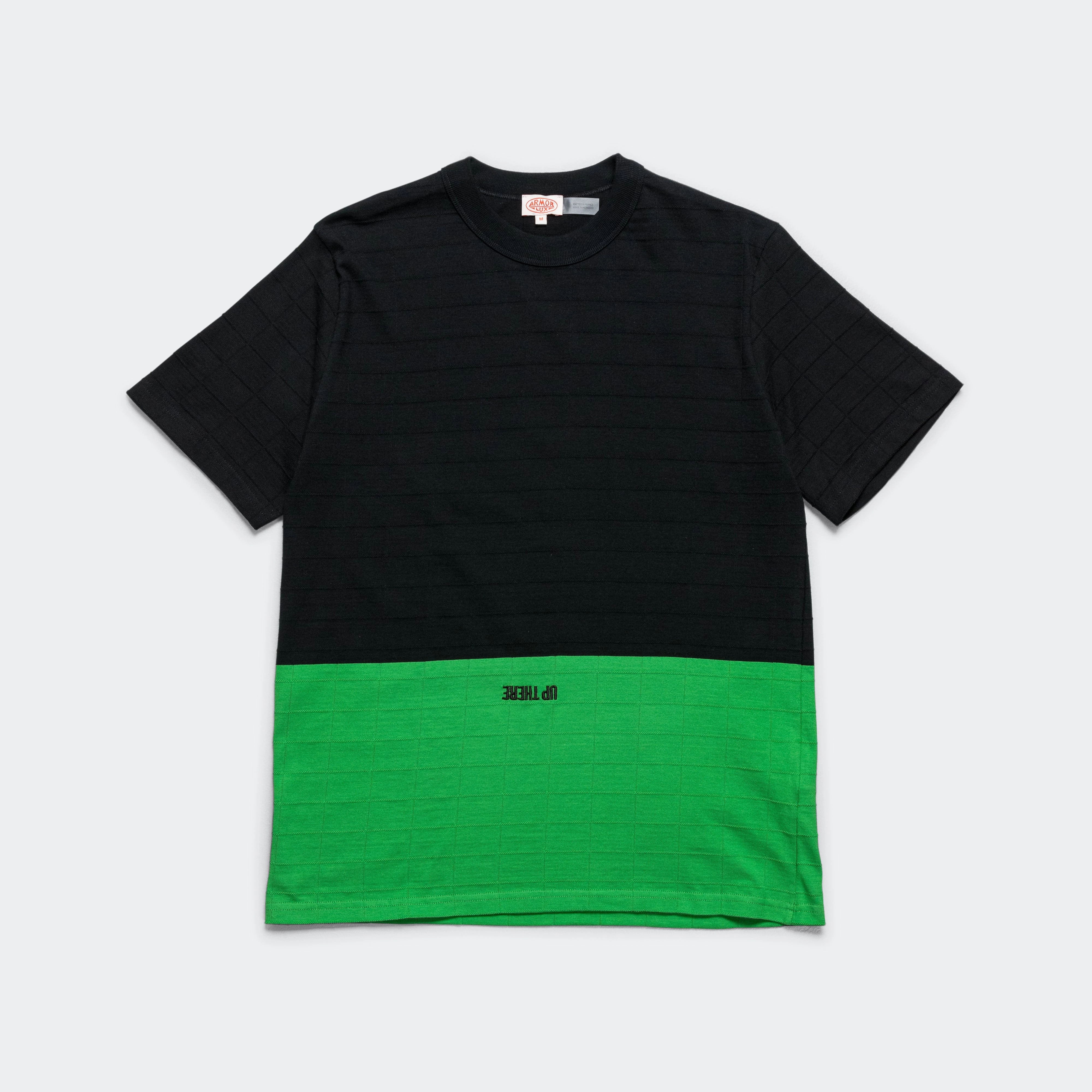 T-Shirt x UP THERE - Black/Fern Green