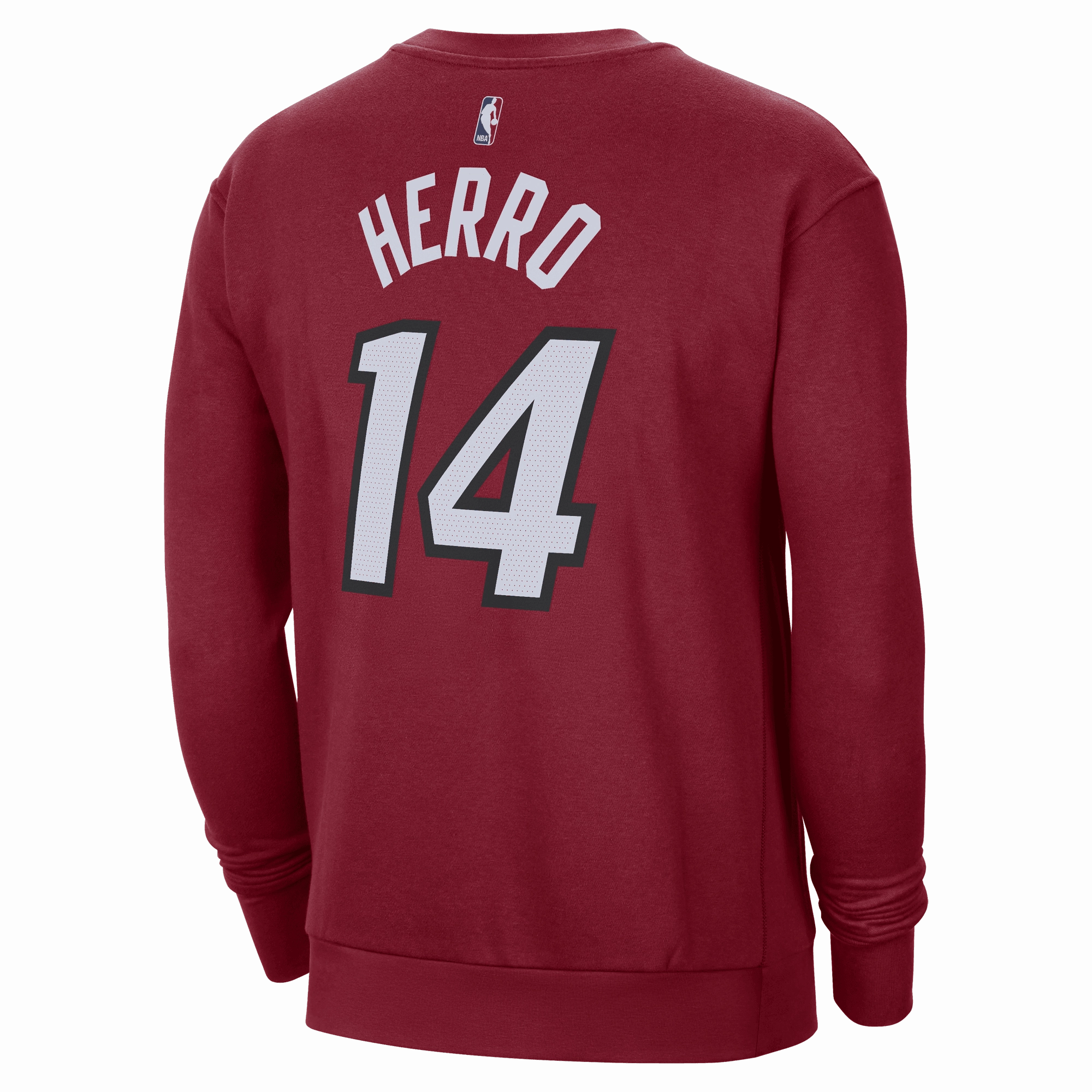 Tyler Herro Jordan Brand Statement Red Name & Number Crewneck
