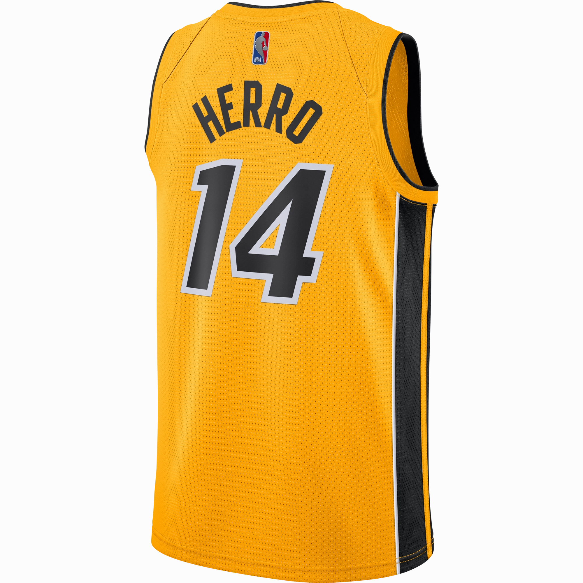 Tyler Herro Nike Trophy Gold Swingman Jersey