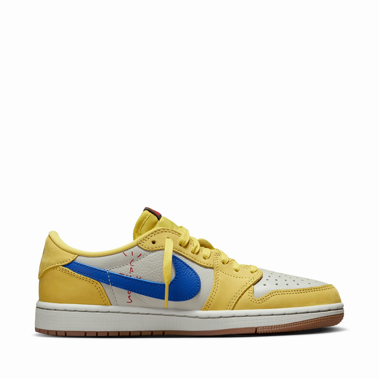 Wmns Air Jordan 1 Low x Travis Scott 'Canary'