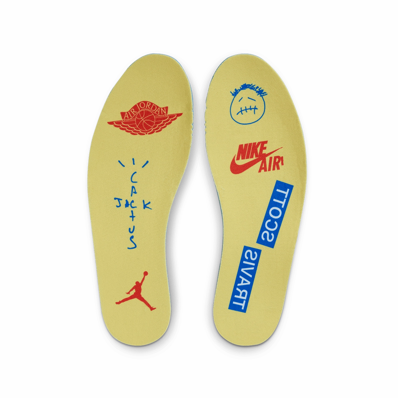 Wmns Air Jordan 1 Low x Travis Scott 'Canary'