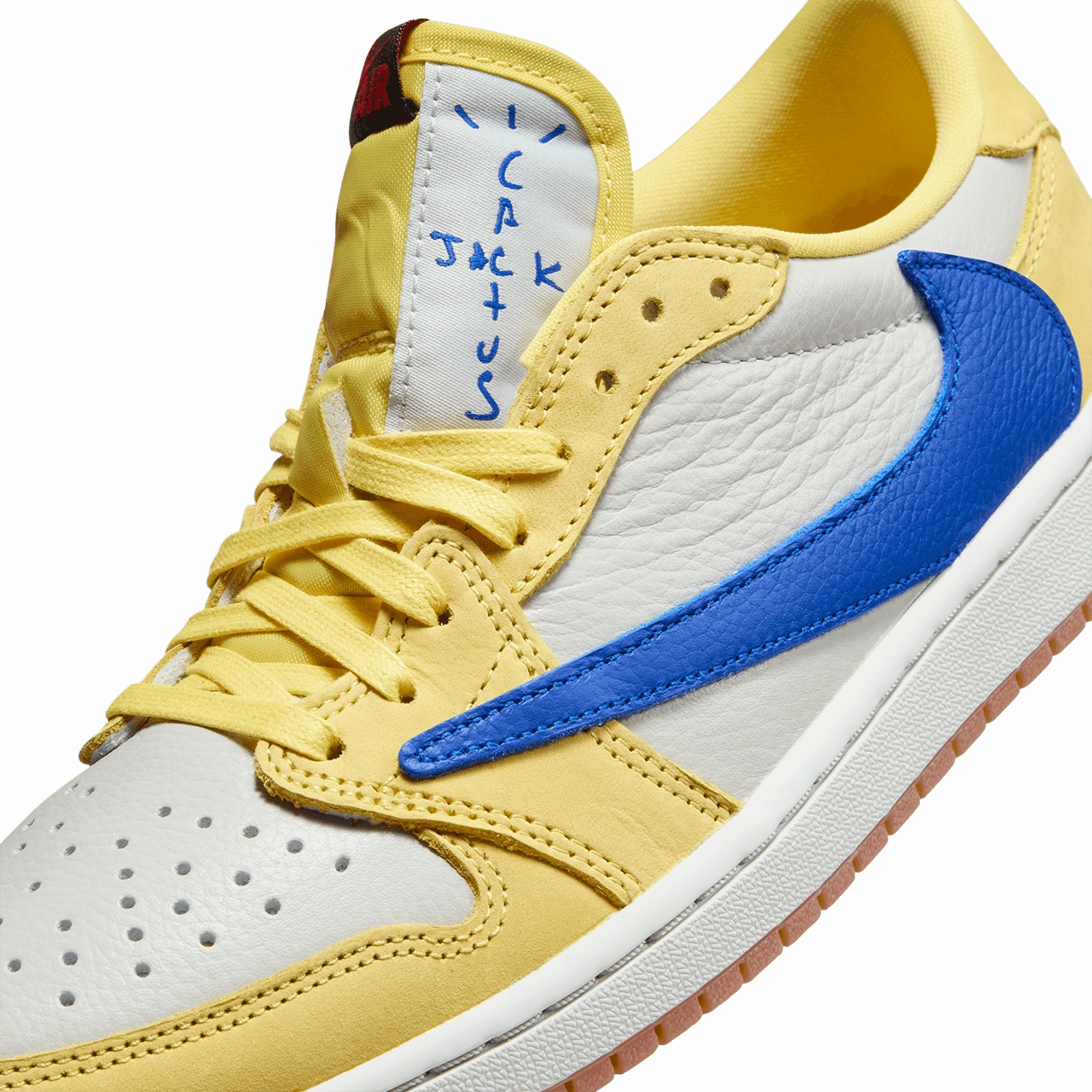 Wmns Air Jordan 1 Low x Travis Scott 'Canary'