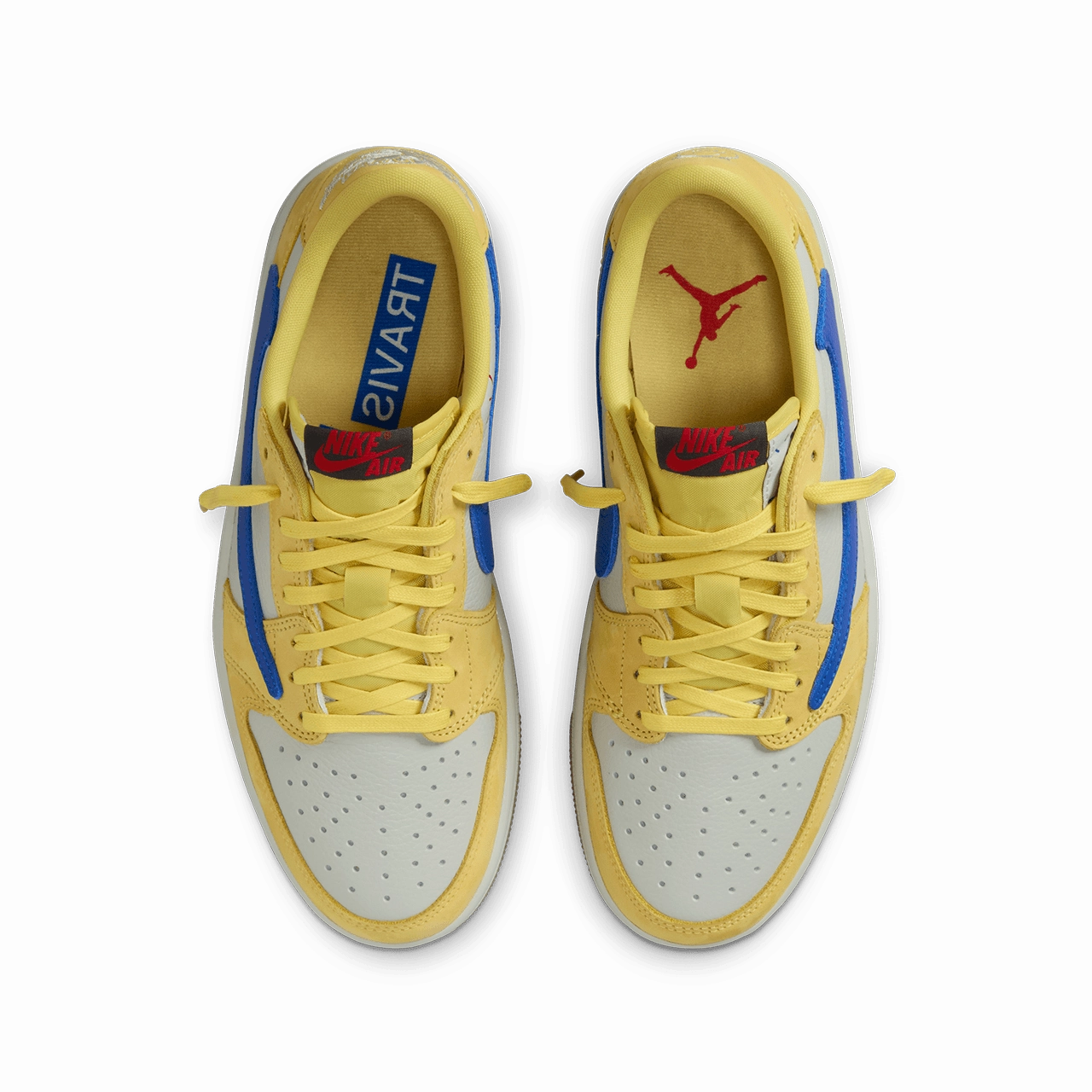 Wmns Air Jordan 1 Low x Travis Scott 'Canary'
