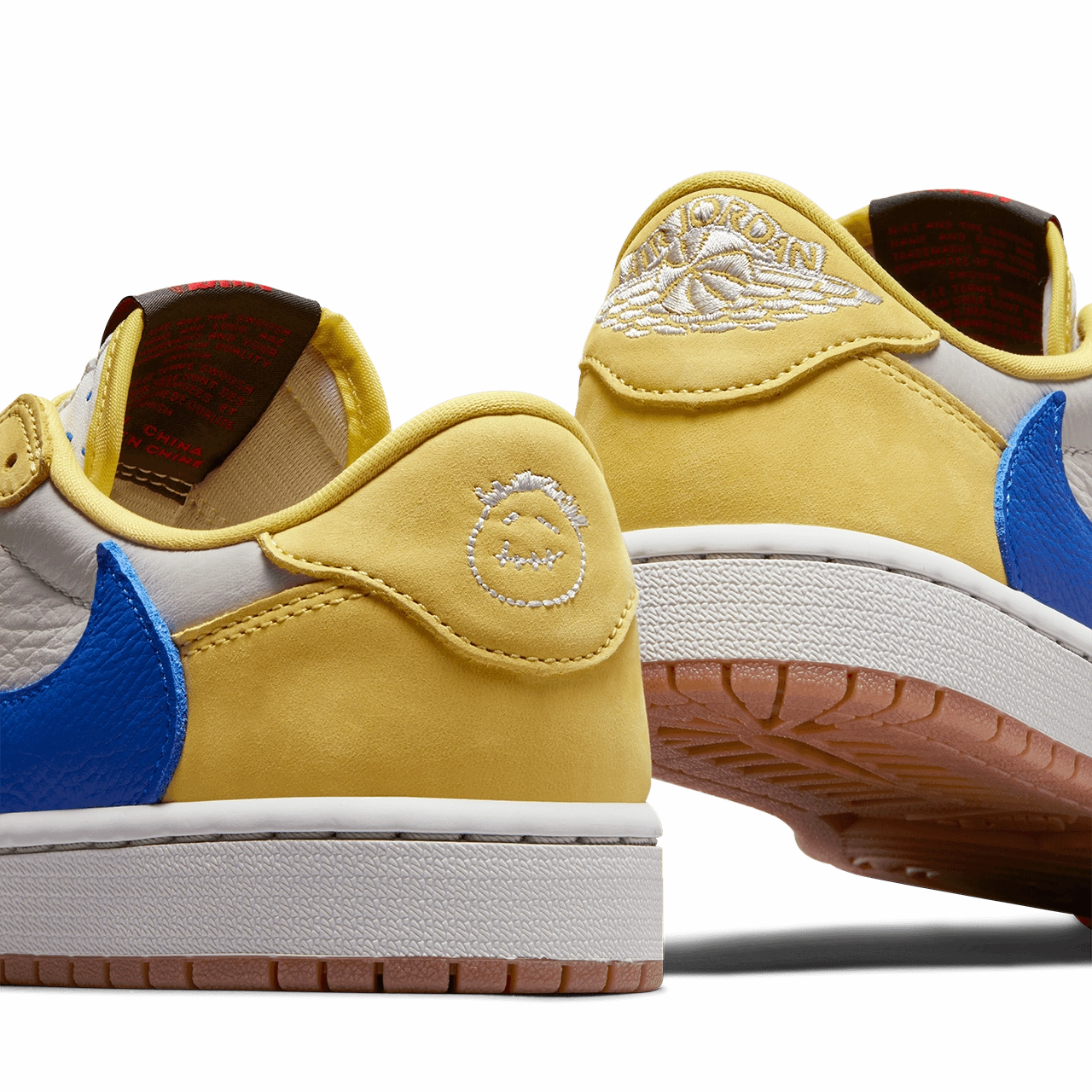 Wmns Air Jordan 1 Low x Travis Scott 'Canary'