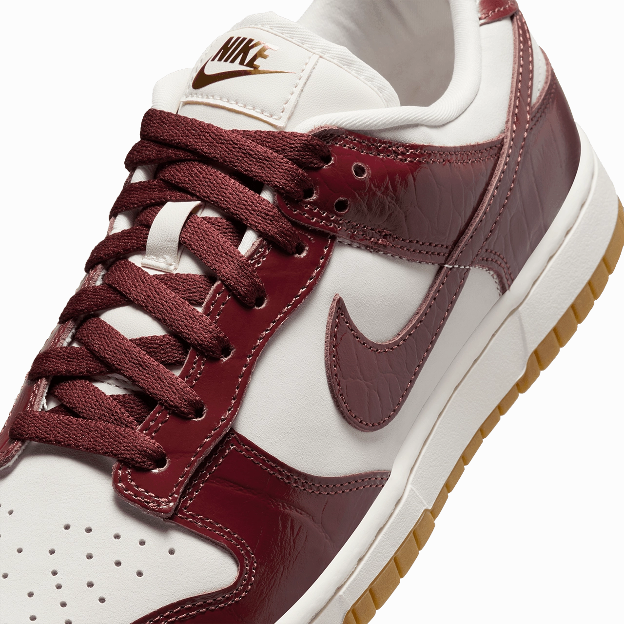 Wmns Nike Dunk Low LX 'Phantom and Dark Team Red'