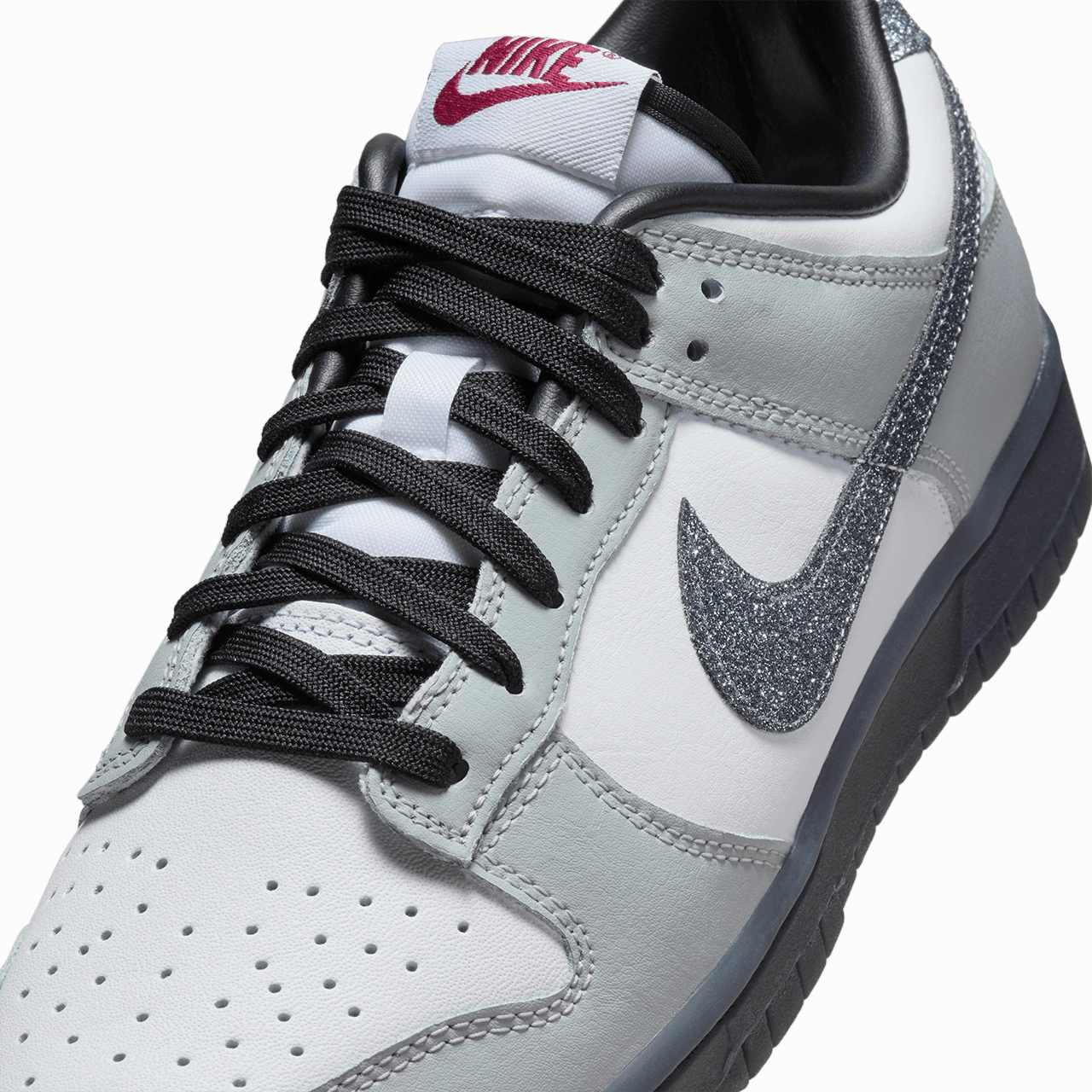 Wmns Nike Dunk Low LX 'White and Light Smoke Grey'