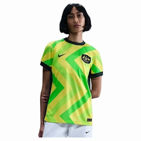 Women's Australia 2025/26 Stadium Home Replica Soccer Jersey