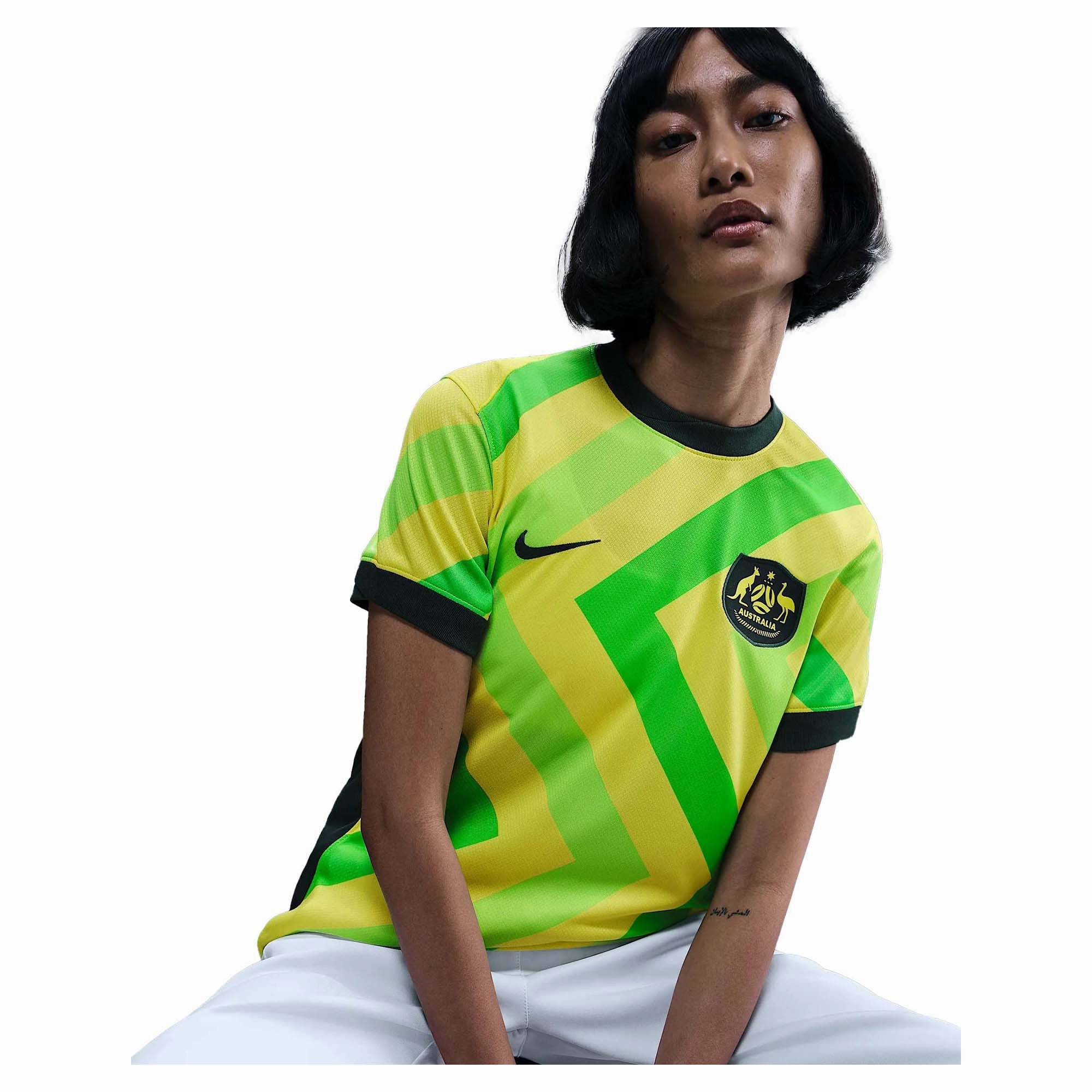 Women's Australia 2025/26 Stadium Home Replica Soccer Jersey