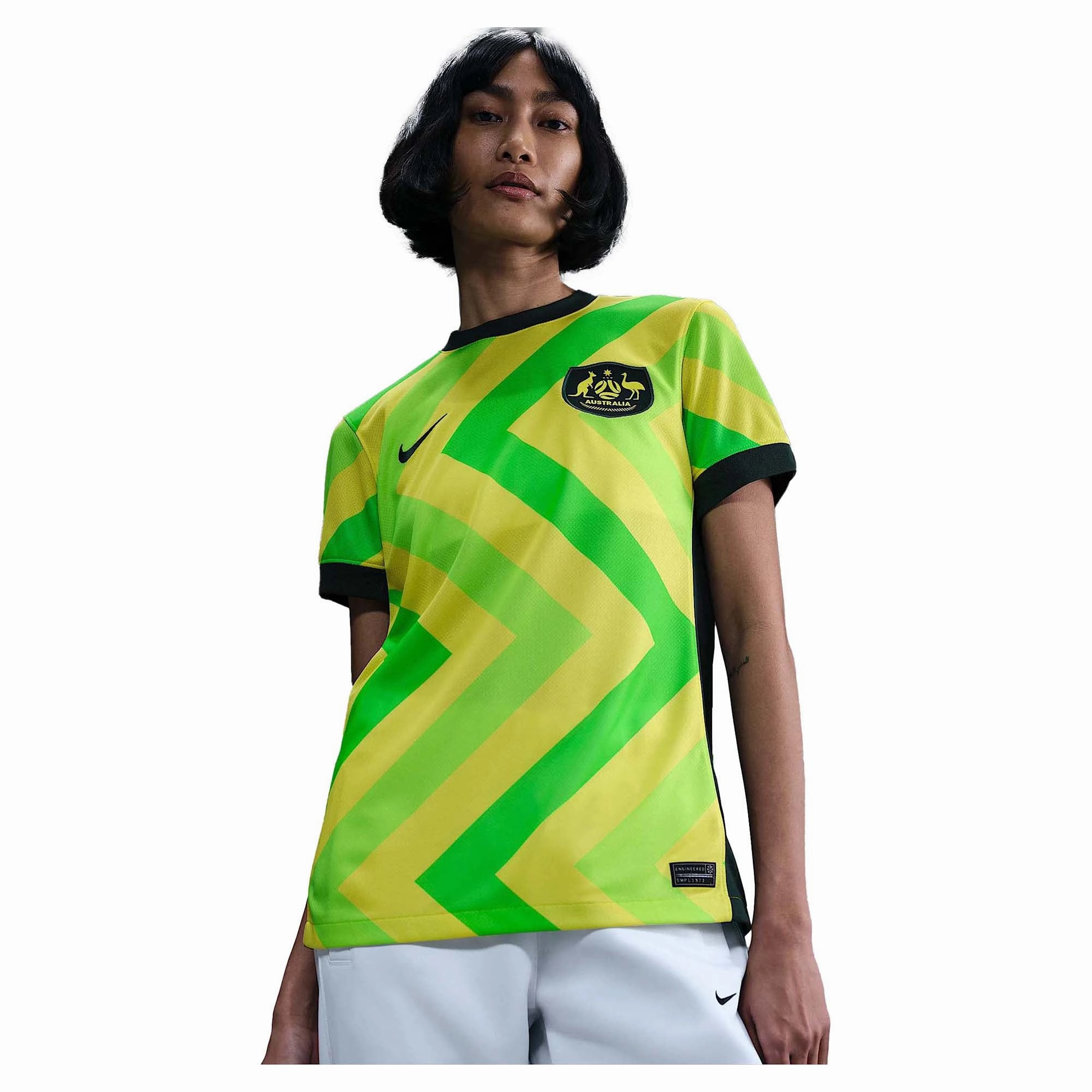 Women's Australia 2025/26 Stadium Home Replica Soccer Jersey