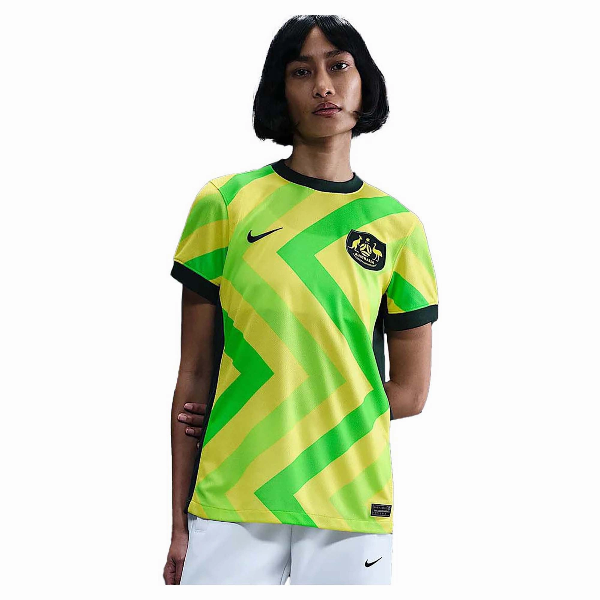 Women's Australia 2025/26 Stadium Home Replica Soccer Jersey