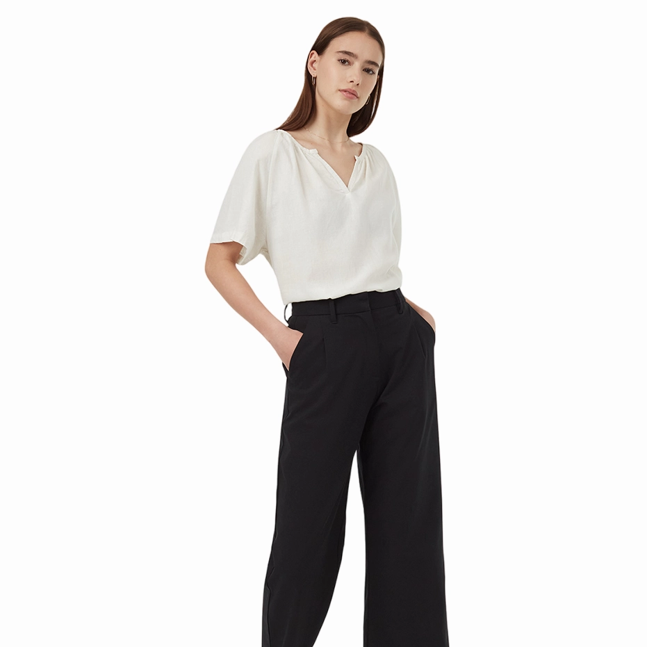 Women's Hemp Popover Shirt (Undyed)