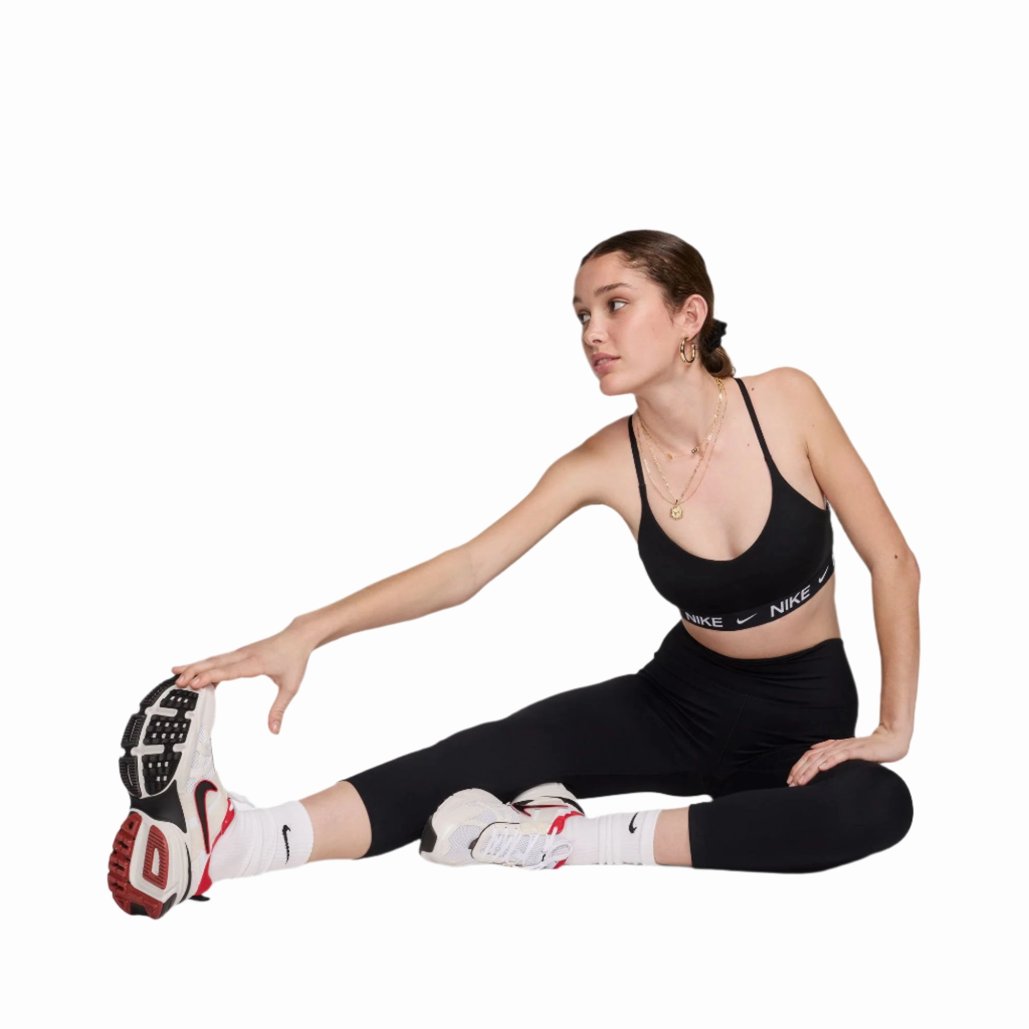 Women's Indy Light Support Padded Adjustable Sports Bra