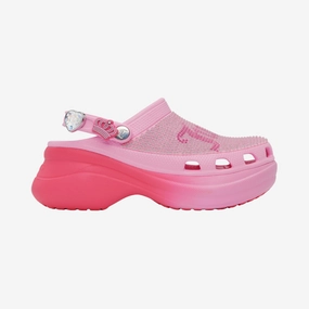 womens crocs x juicy couture clog (light pink)
