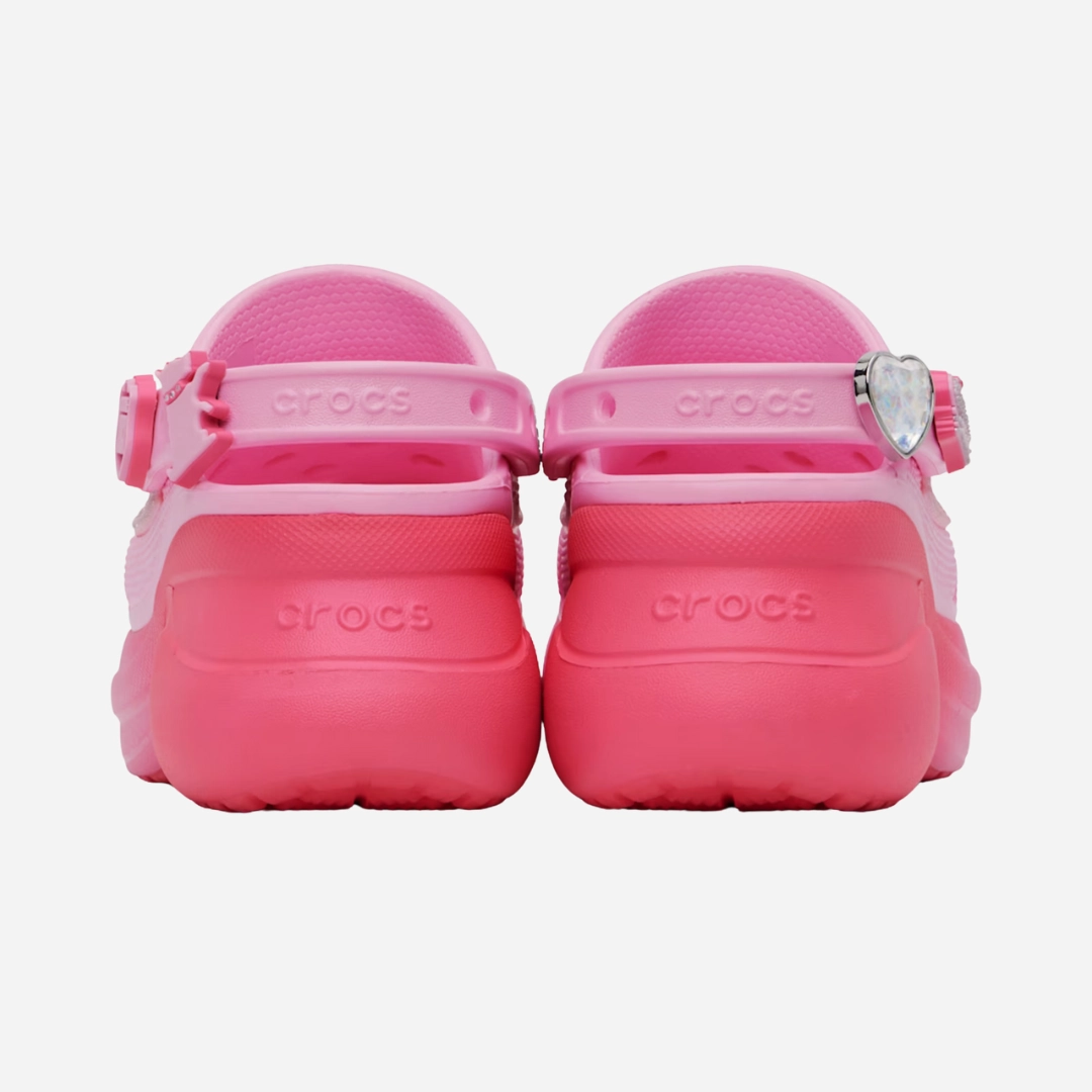 womens crocs x juicy couture clog (light pink)