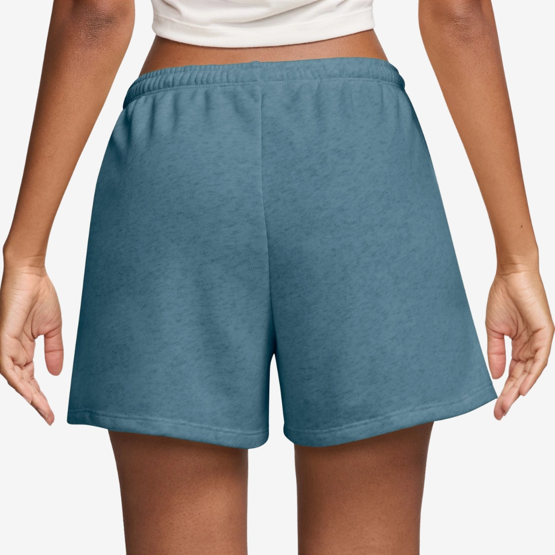 womens nike sportswear chill terry short (smokey blue)