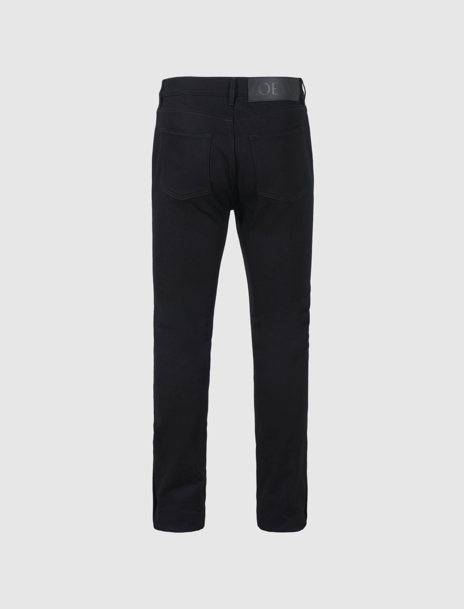 ZIPPED SLIM JEANS